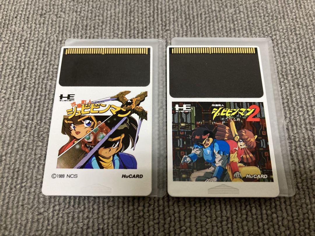 値下げ不可　PCエンジン シュビビンマン　カセット　ソフト