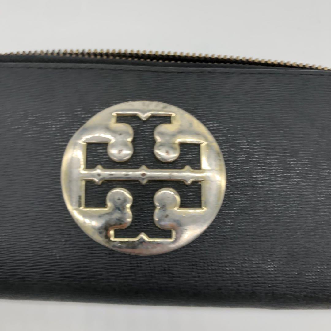 未使用　トリーバーチ　ラウンドファスナー長財布　ブラック TORYBURCH トリーバーチ ブラック 長財布 ラウンドファスナー