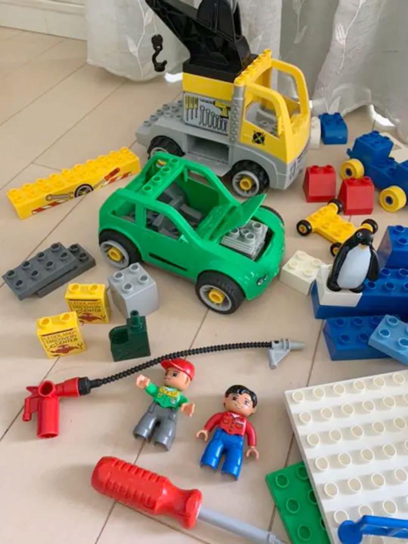 レゴ くるま ぼくじょう セット KfW6N-m50096416375 LEGO デュプロ どうぶつえん 即納国産