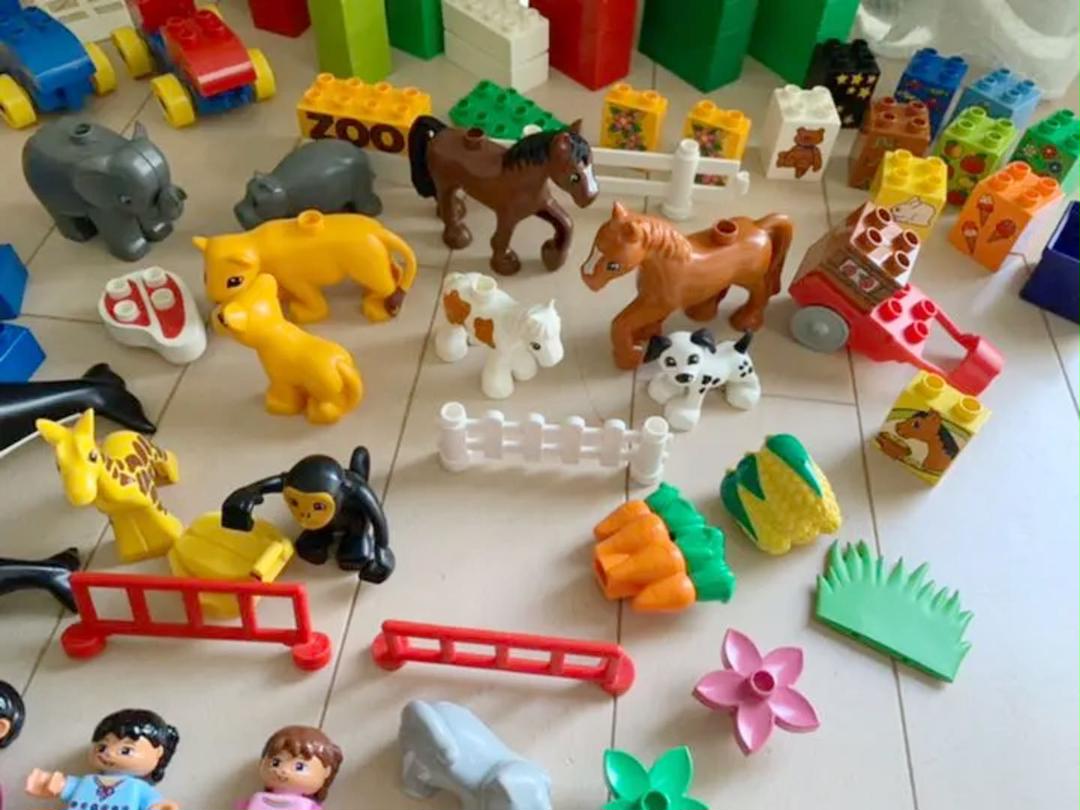 レゴ くるま ぼくじょう セット KfW6N-m50096416375 LEGO デュプロ どうぶつえん 即納国産