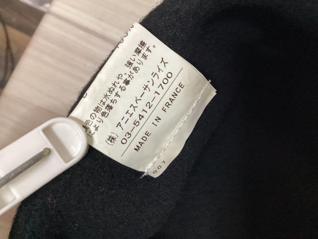 最終値下げ　アニエスベー　フランス製　ベレー帽