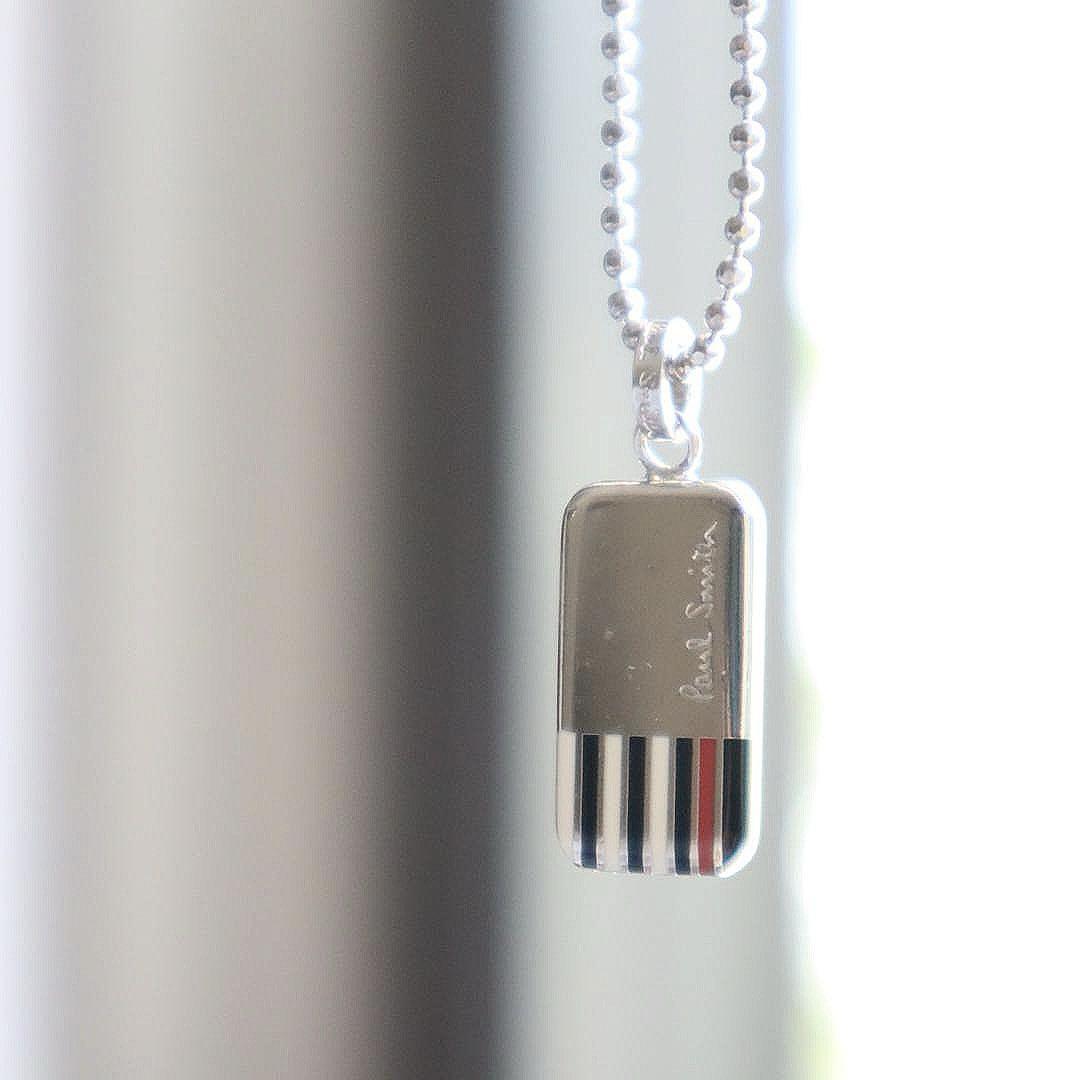 【お気に入り】 Paul Smith メルカリ - ネックレス ストライプデザイン アクセサリー
