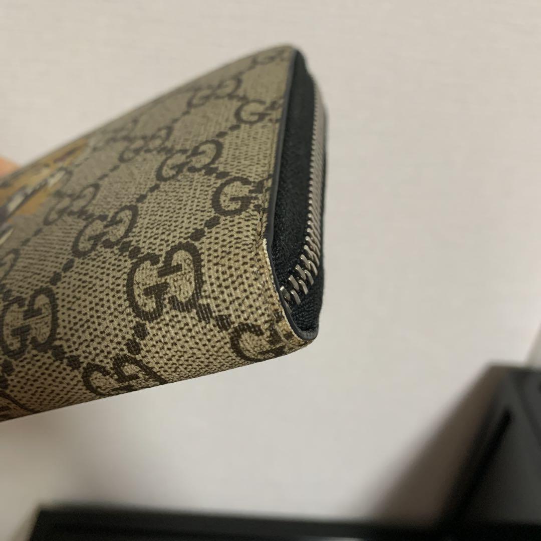 【おむやさま専用】GUCCI グッチ GGスプリーム タイガー 虎 長財布