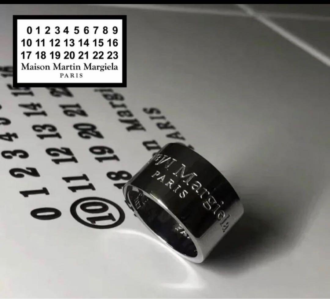 maison margiela メゾンマルジェラ　ロゴ　リング　シルバー　925