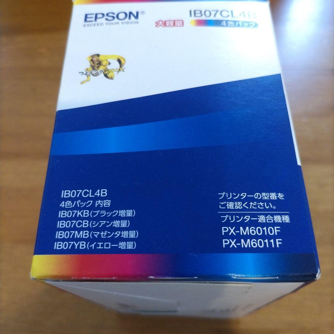 ★Bob★EPSON/エプソン/純正/IB07CL4B/4色パック