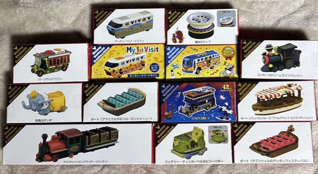 東京ディズニーリゾート　トミカ　Disney mini car toy