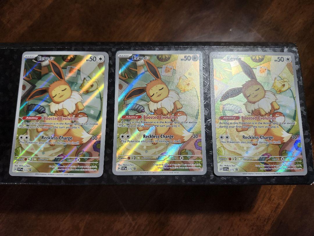 Eevee Prismatic プロモカード 3枚セット