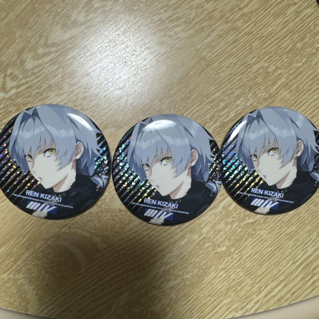 牙崎漣 FiFS 缶バッジ アイドルマスター SideM × FiFS イラスト展 牙崎漣 缶バッチ