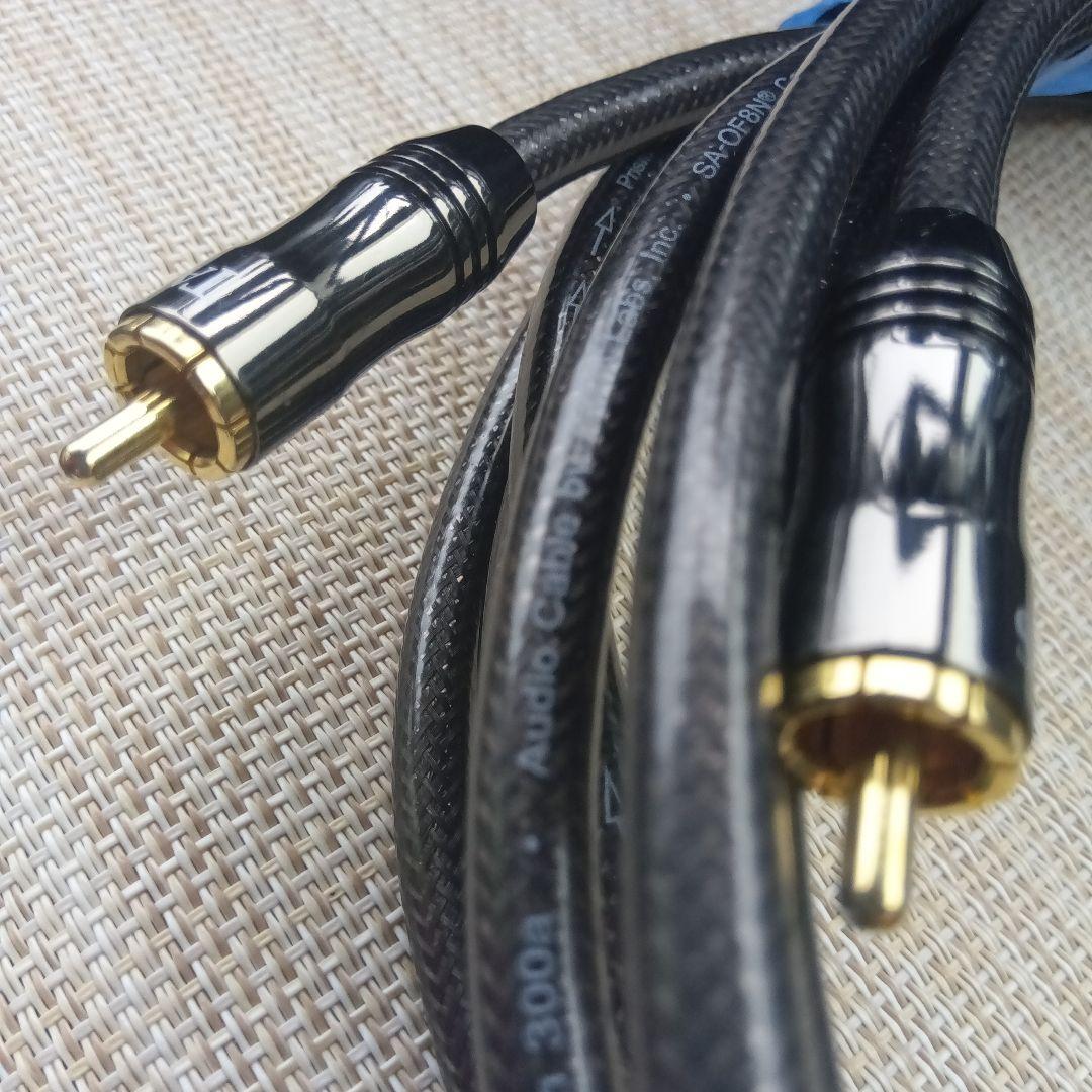 TARA LABS Prism 300a SA-OF8N RCAケーブル タララボ 約2m 24J