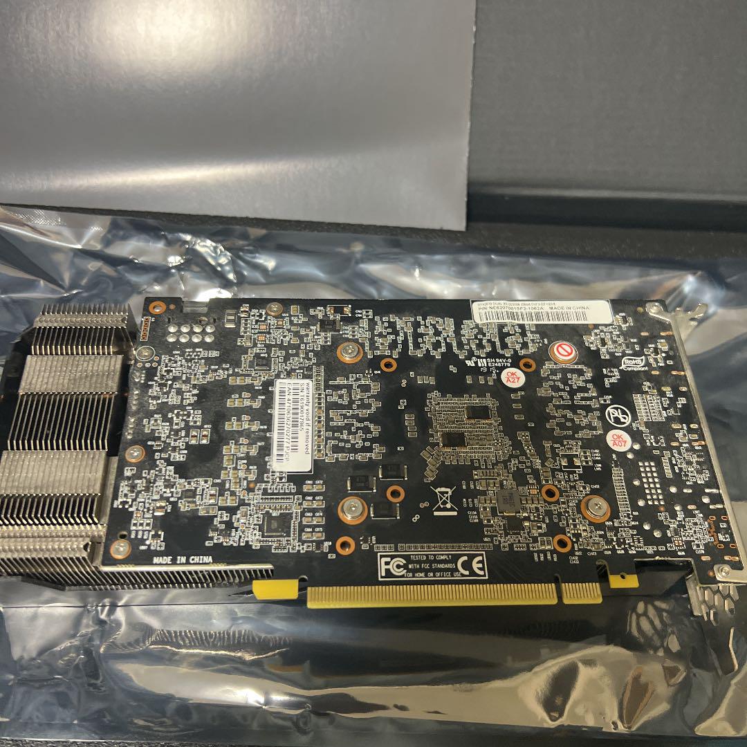 ジャンクPALIT RTX 2070 SUPER 8GB 画面出力OK
