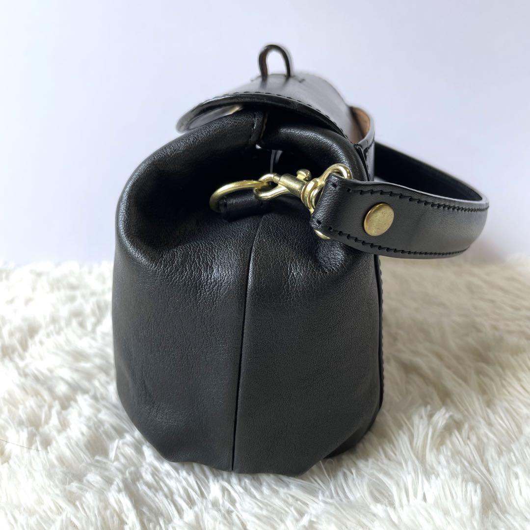 未使用級✨鞄いたがき　パンプキンポーチ　2way ハンドバッグ　ショルダーバッグ