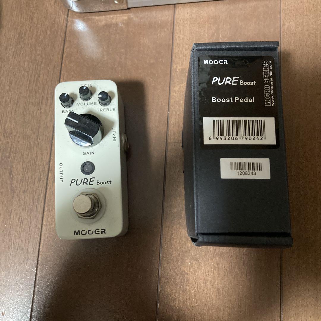 MOOER Pure Boost エフェクター ブースター 箱付き