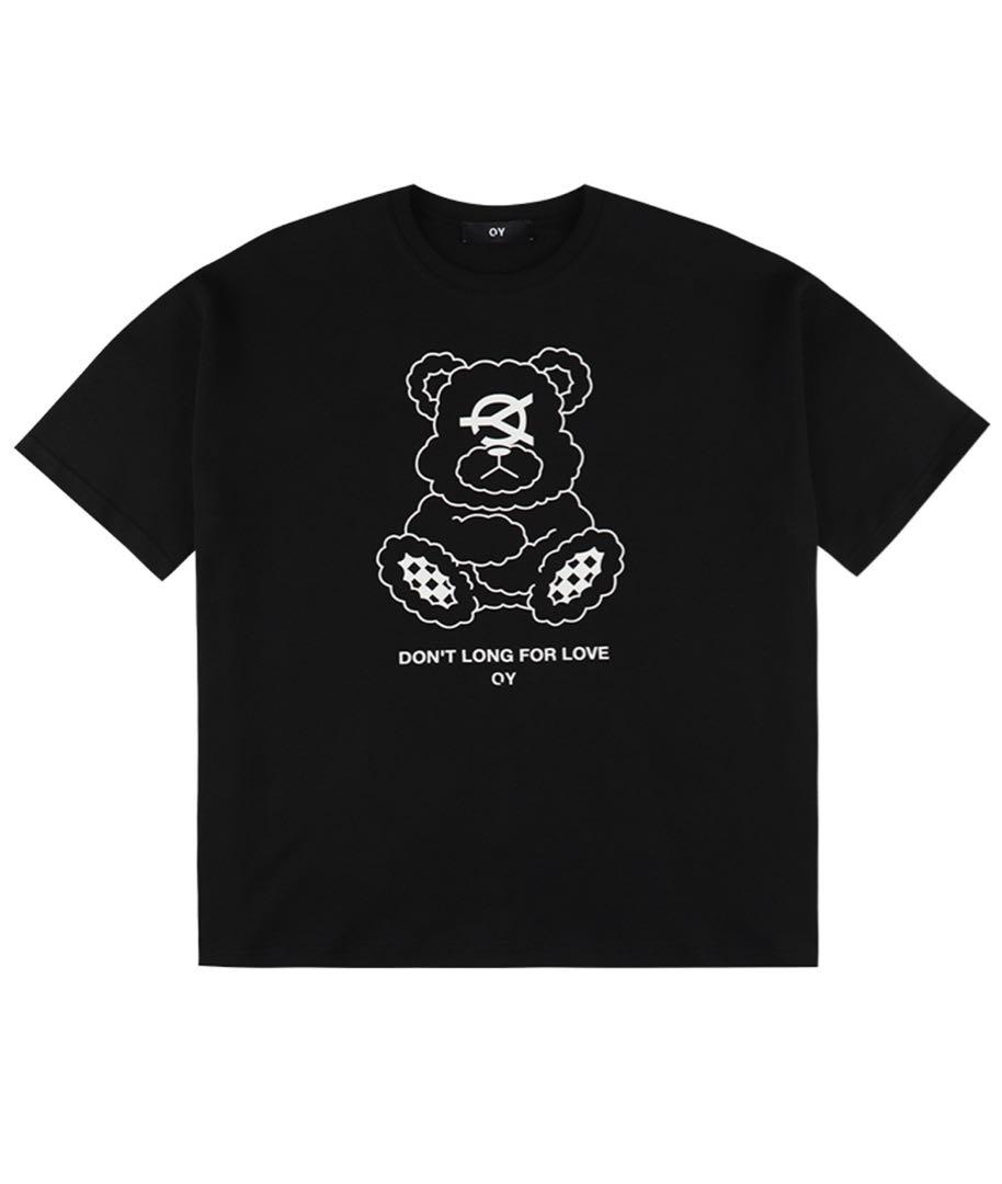 OY オーワイ　くま　Tシャツ　odolly bear 黒　ブラック OY(オーワイ) / ODOLLY/オードリーくまTシャツ/--/コットン/BLK