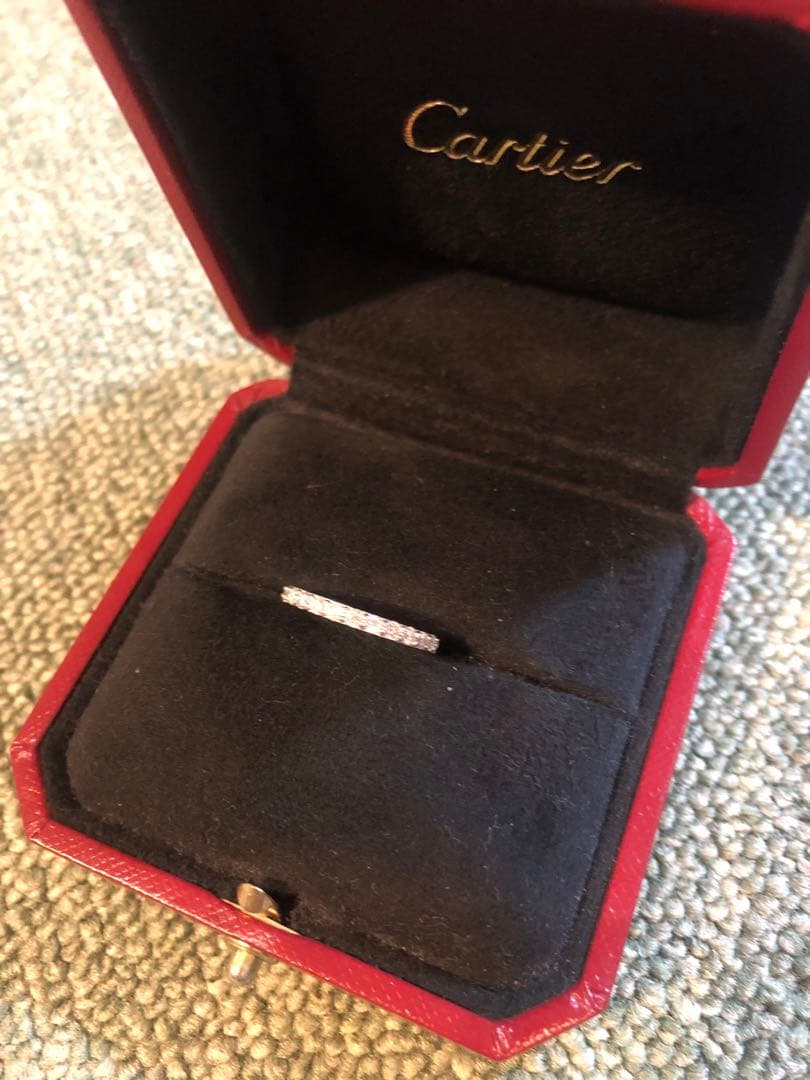 新品未使用✨最高級モアッサナイトナイトハーフエタニティリング　10号