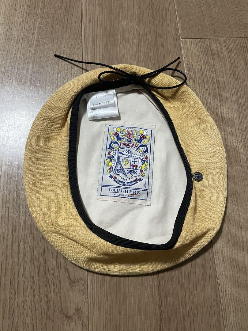 laulhere ベレー帽 リネン SENECIO ロレール セネシオ