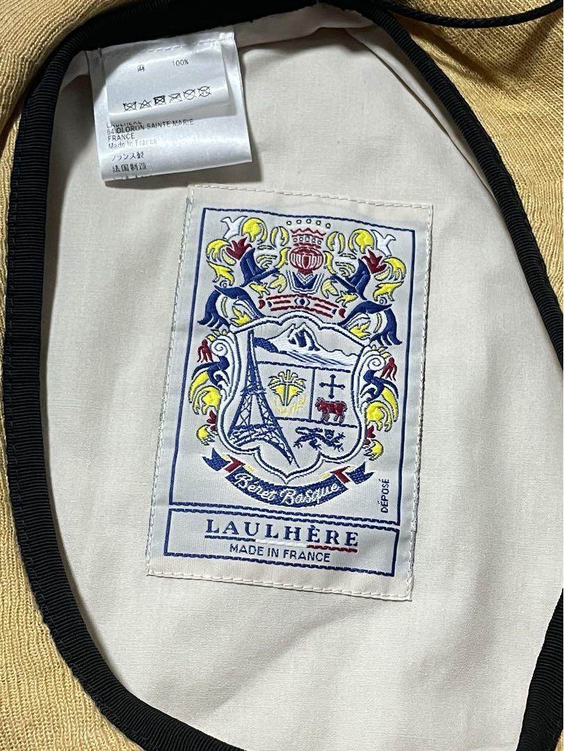laulhere ベレー帽 リネン SENECIO ロレール セネシオ