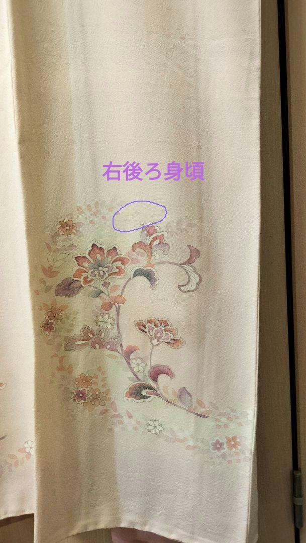 ☆更紗模様 訪問着 美品 卒入学式 七五三 トールサイズ 銀彩