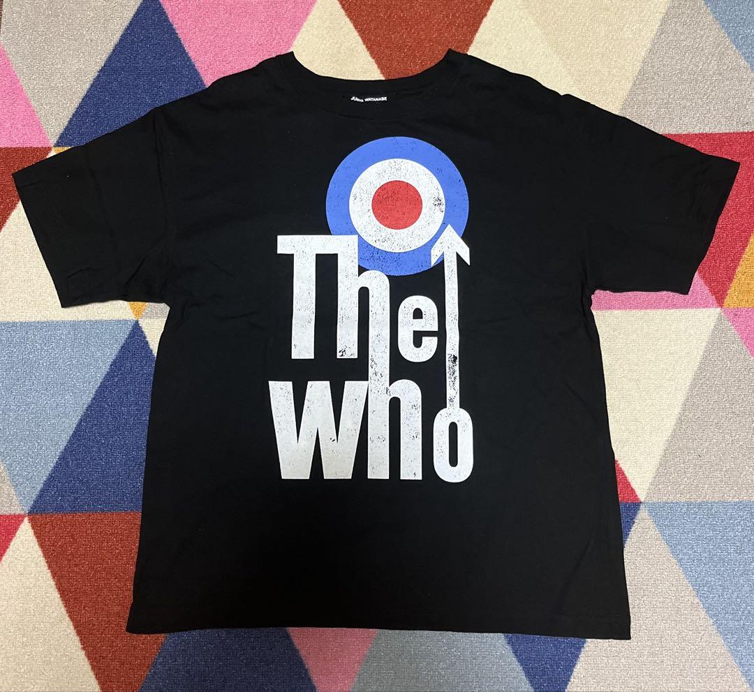 ジュンヤワタナベ　The Who ロゴ Tシャツ 美品 美品‼︎JUNYA WATANABE used加工The Who ロゴ Tシャツ - メルカリ