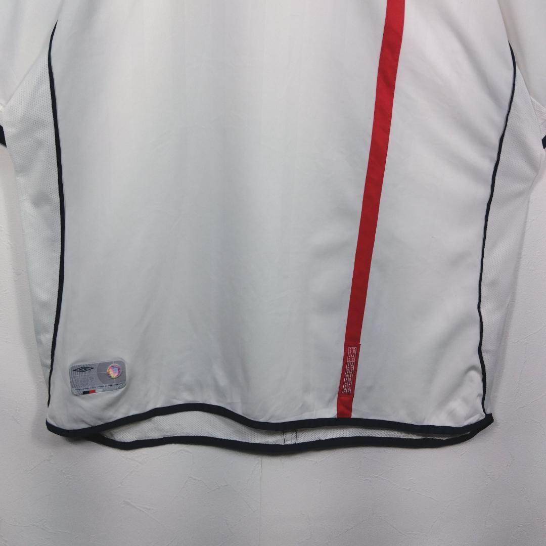 イングランド代表 2002年 UMBRO ホームユニフォーム XL - メルカリ