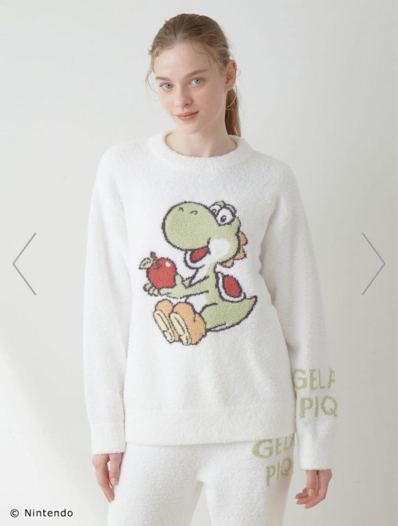 gelato pique☆【マリオ】ヨッシーパーカ＆ショートパンツセット (gelato pique/ルームウェア・パジャマ)  82381394【BUYMA】