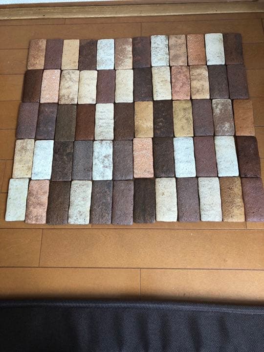 インテリア小物 DIYレンガタイル 400枚 値段 販売オンライン