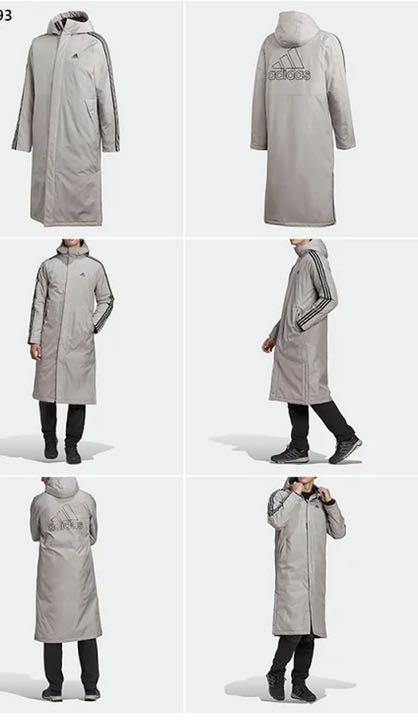 【新品】adidas ベンチコート Lサイズ ライトインサレーテッドコート 【新品】adidas ベンチコート Lサイズ ライトインサレーテッドコート