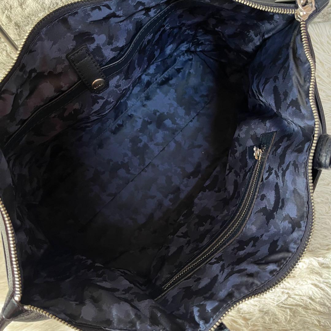 【美品】aniary アニアリ シュリンクレザー トートバッグ A4収納可能 【美品】aniary アニアリ シュリンクレザー トートバッグ A4収納可能