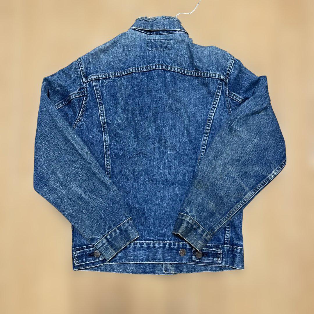 極上 濃紺 ボタン裏 ドット刻印BIGE LEVI'S 70505 60s 70p
