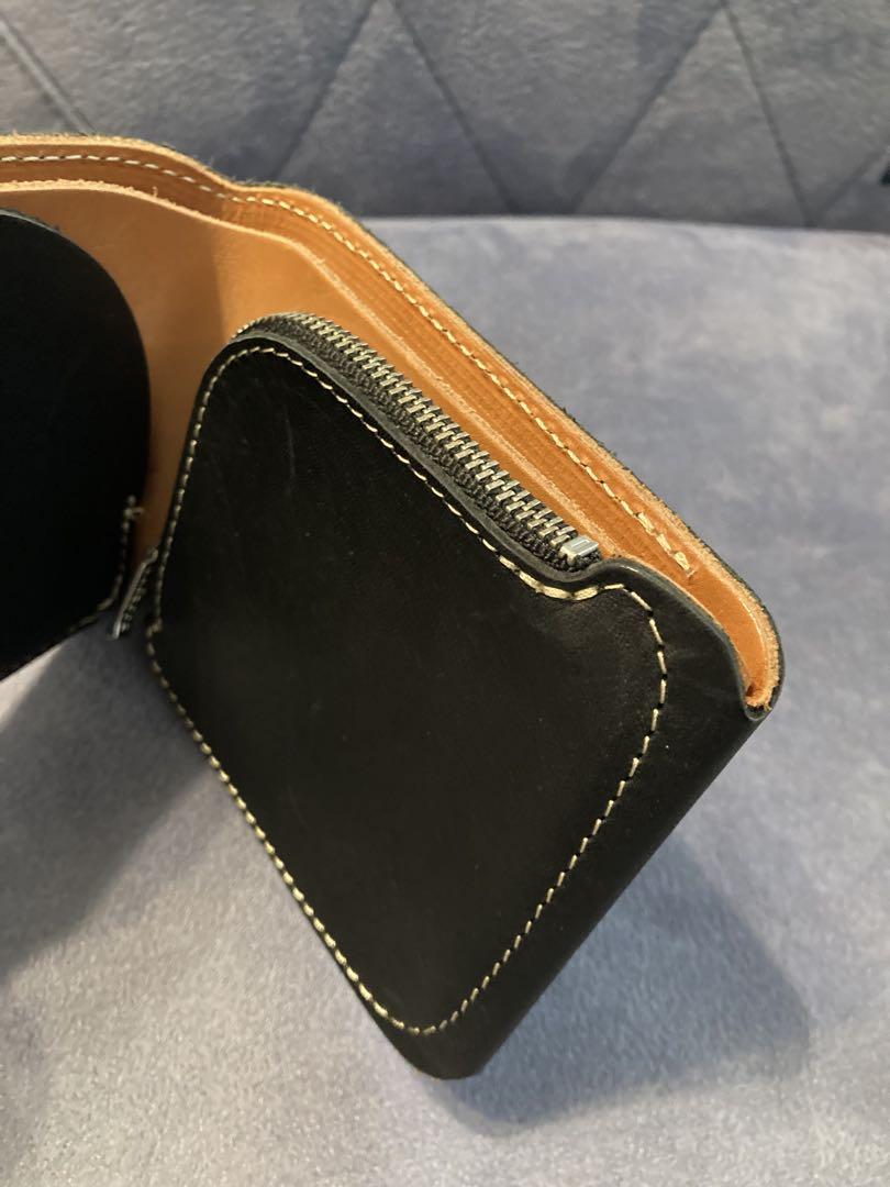 REDNOON レッドムーン　二つ折り財布　ウォレット　ブラック　黒　旧モデル