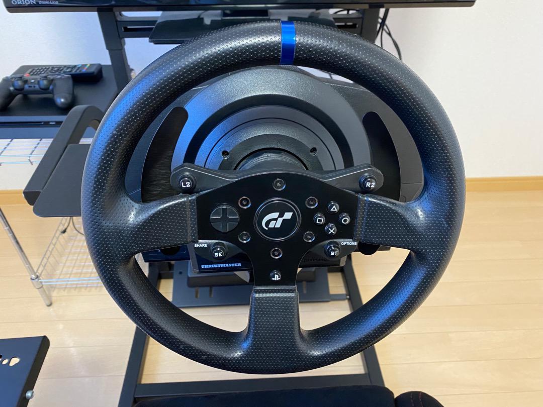 全国無料新作 レーシングゲーム用プレイシートセット GT SPORT TV s4SCy-m50117774863 PS4 ハンコン 人気新作登場