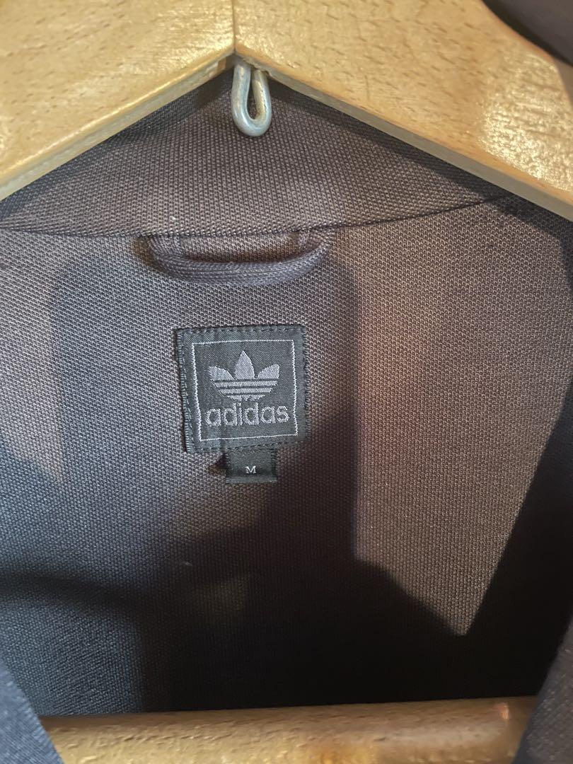 adidas ヨーロッパ　トラックジャケット　黒タグ　ジャージ