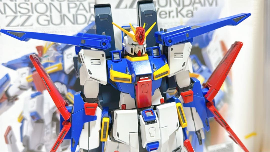 MG 強化型ダブルゼータガンダム　塗装完成品