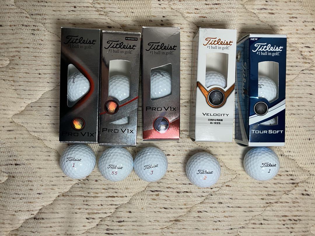 Srixon 、titleistゴルフボールセット