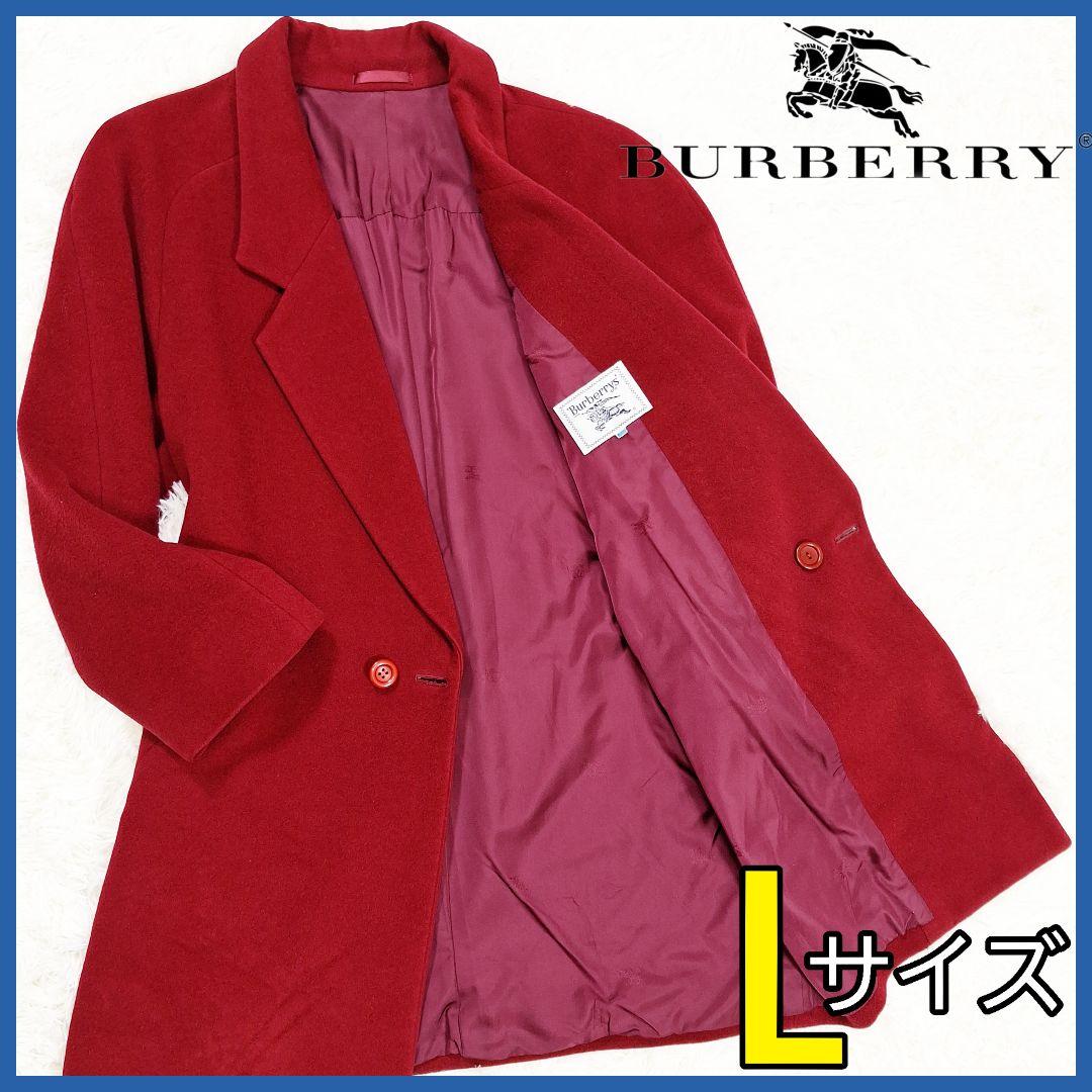 未使用✨　バーバリー　ステンカラー　ピーコート　レッド　赤　アンゴラ　ウール 楽天市場】バーバリー ピーコート（メンズファッション）の通販