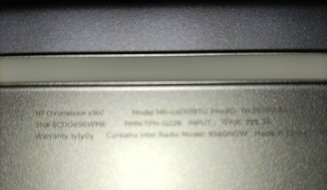 HP Chromebook x360 本体 HP Chromebook x360 本体