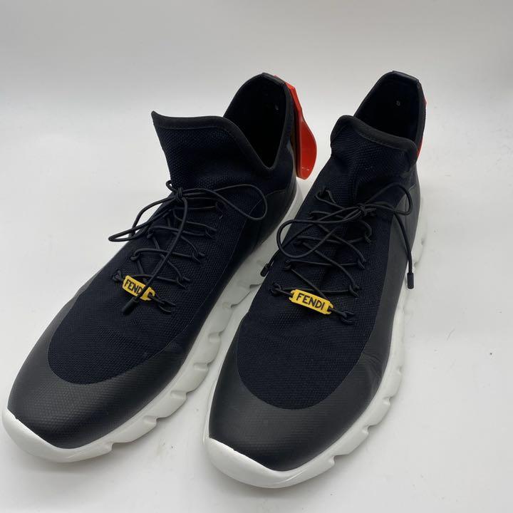 フェンディ FENDI☆スニーカー ストラップ size8 約27cm - メルカリ フェンディ FENDI☆スニーカー ストラップ size8 約27cm - メルカリ
