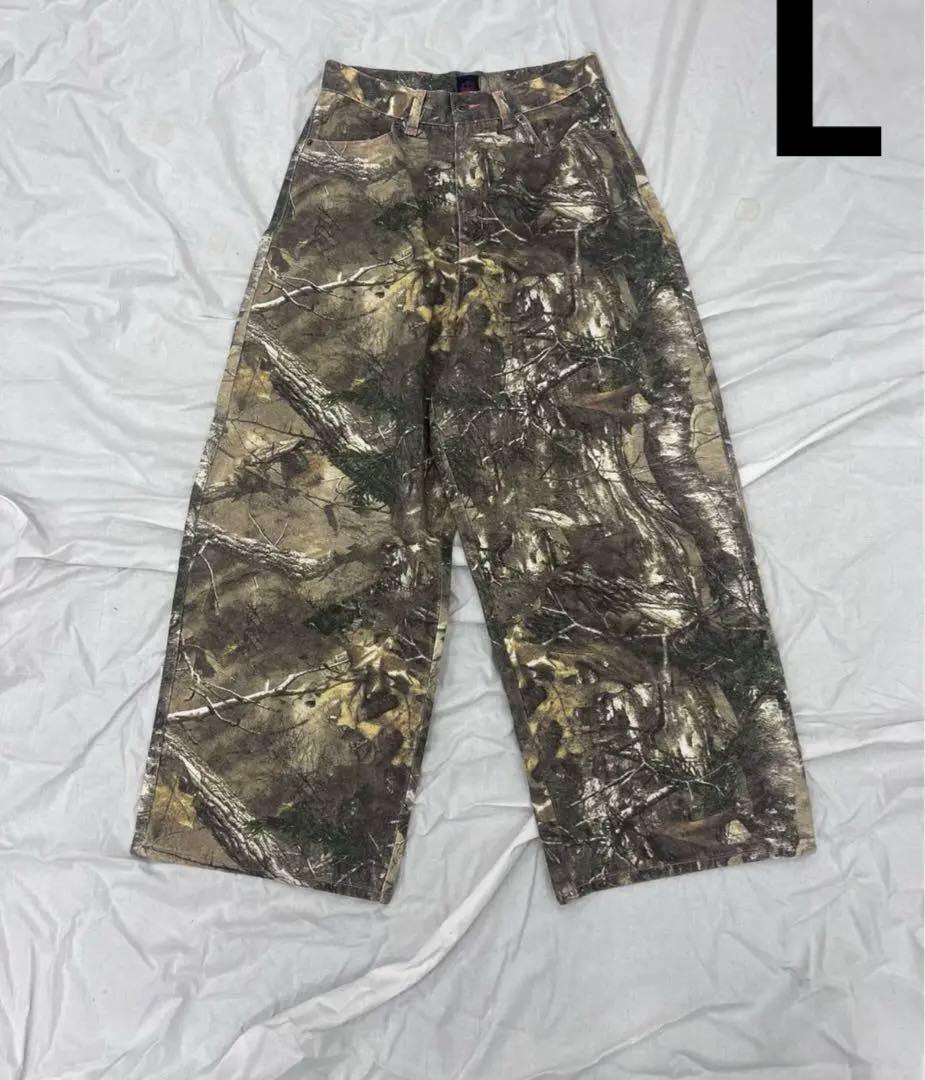 パンツ 9090 Ninety Girl Logo Buggy Denim Pants