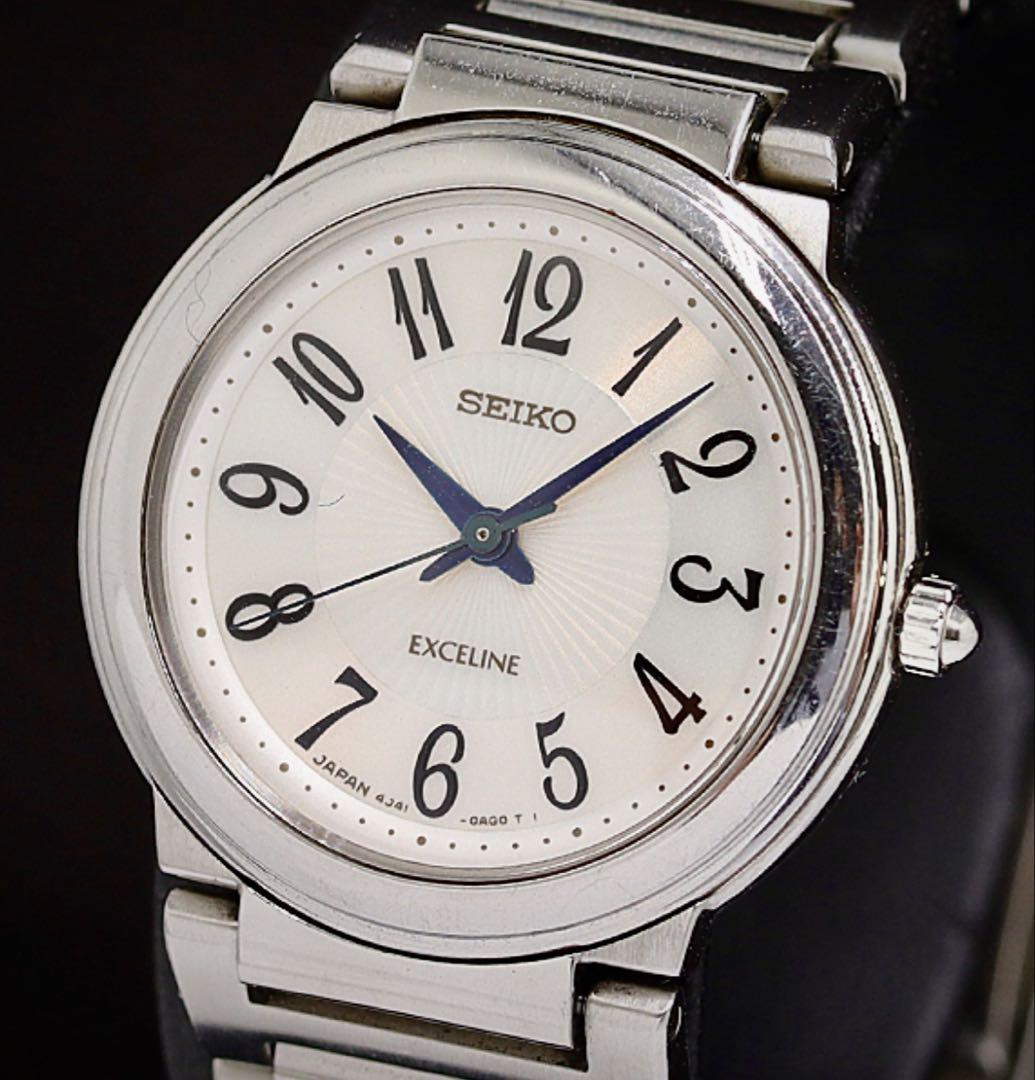 稼働　SEIKO EXCELINE レディース時計