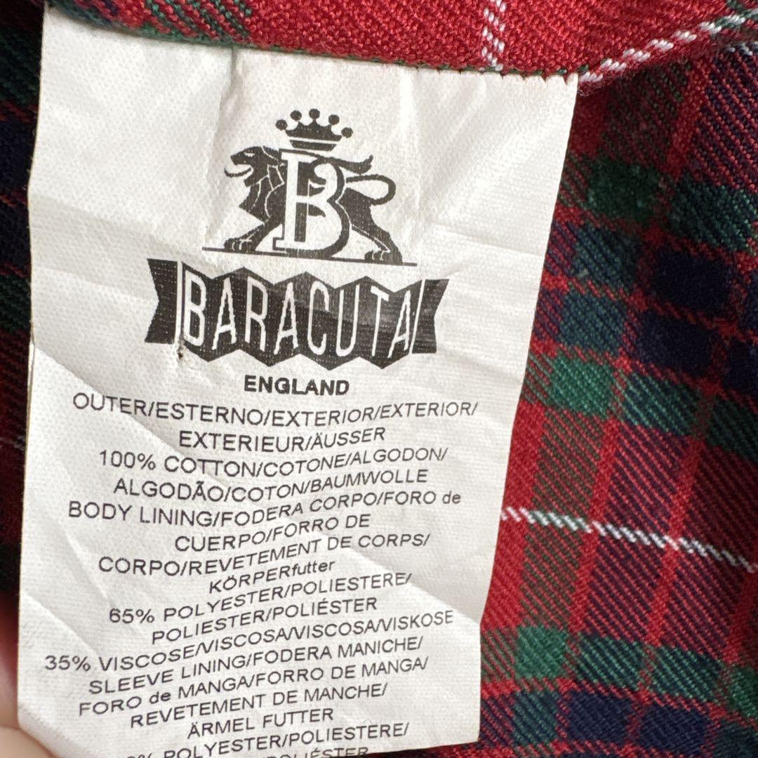 BARACUTA OASIS G9 ハリントンジャケット 英国製 38 ホワイト
