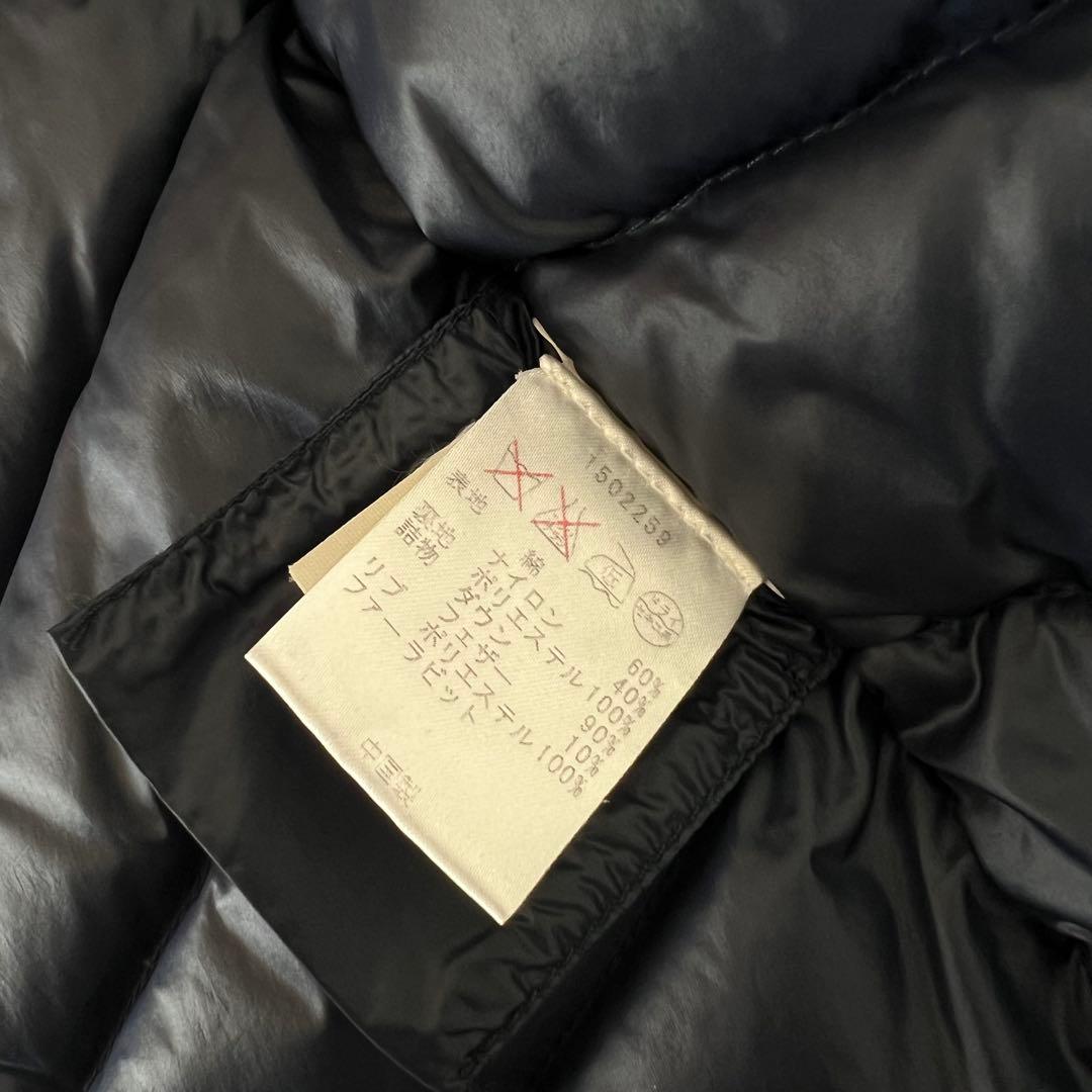 【美品】ウールリッチ　BOWBRIGEボウブリッジ　ダウンコート　ラビットファー