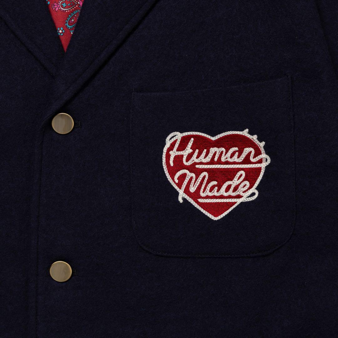 公式サイトの通販 HUMANMADE 23AW BLAZER ウールブレンドブレザー M