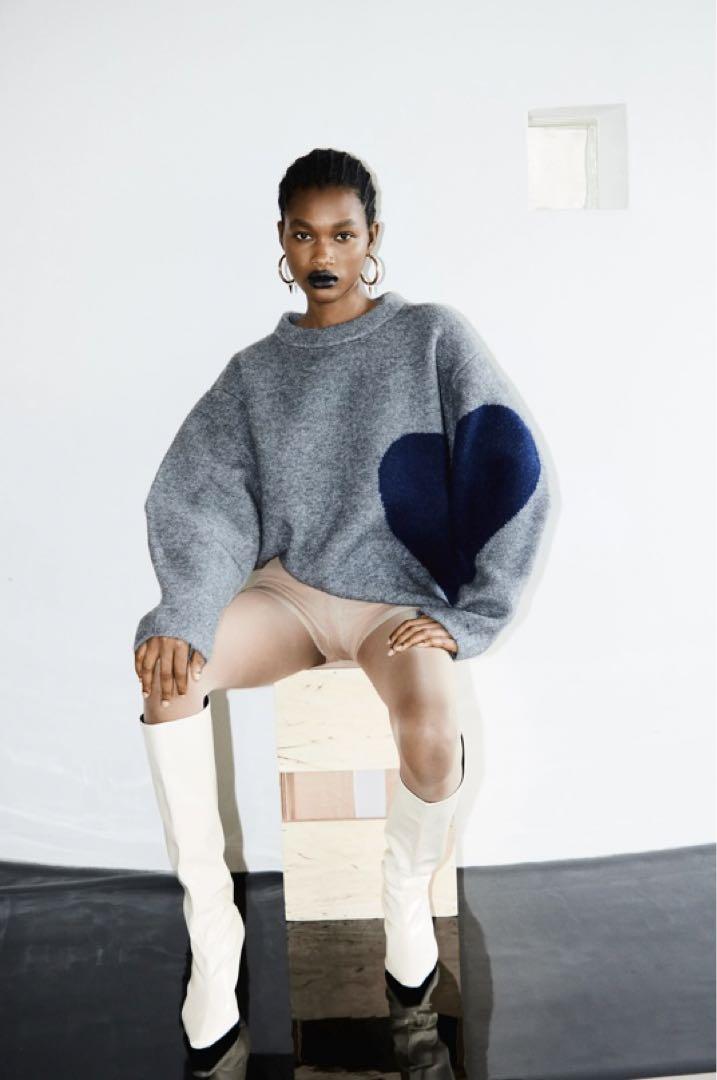【新品未開封】 NKNIT ♡pattern ハートニット 画像2