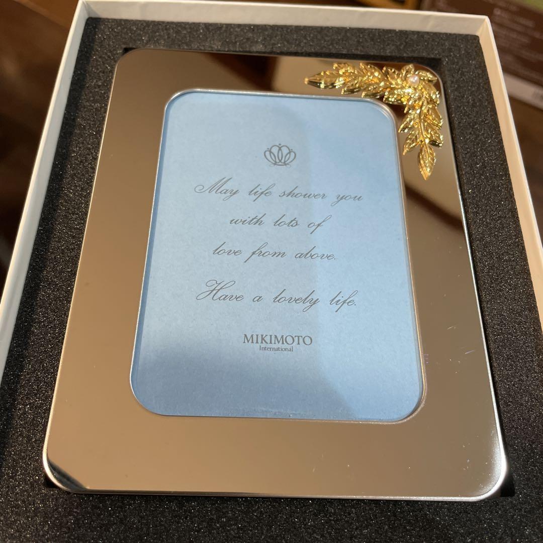 MIKIMOTO シルバー フォトフレーム