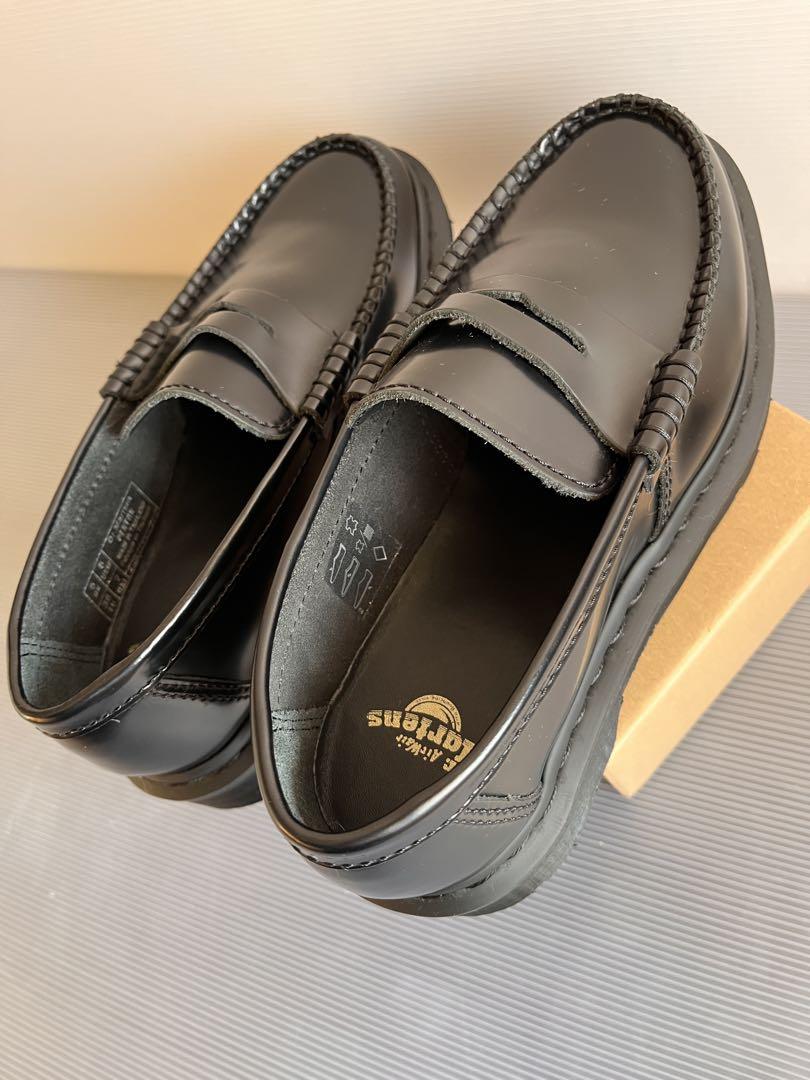 Dr.Martens/厚底ローファー 牛革