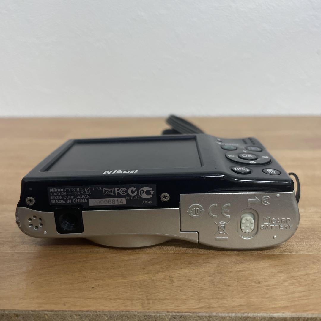 中古　美品　Nikon COOLPIX L23 シルバー