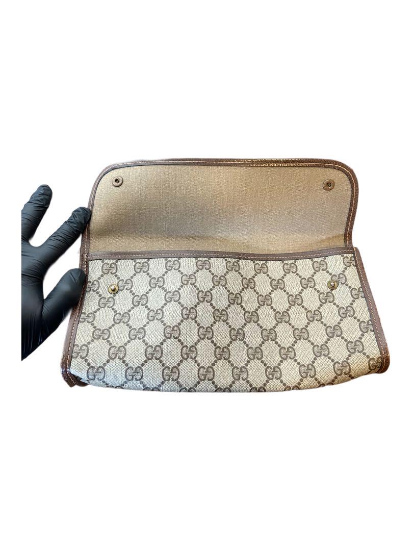 ◆GUCCI◆ ポーチ クラッチバッグ GG柄 オールド ヴィンテージグッチ