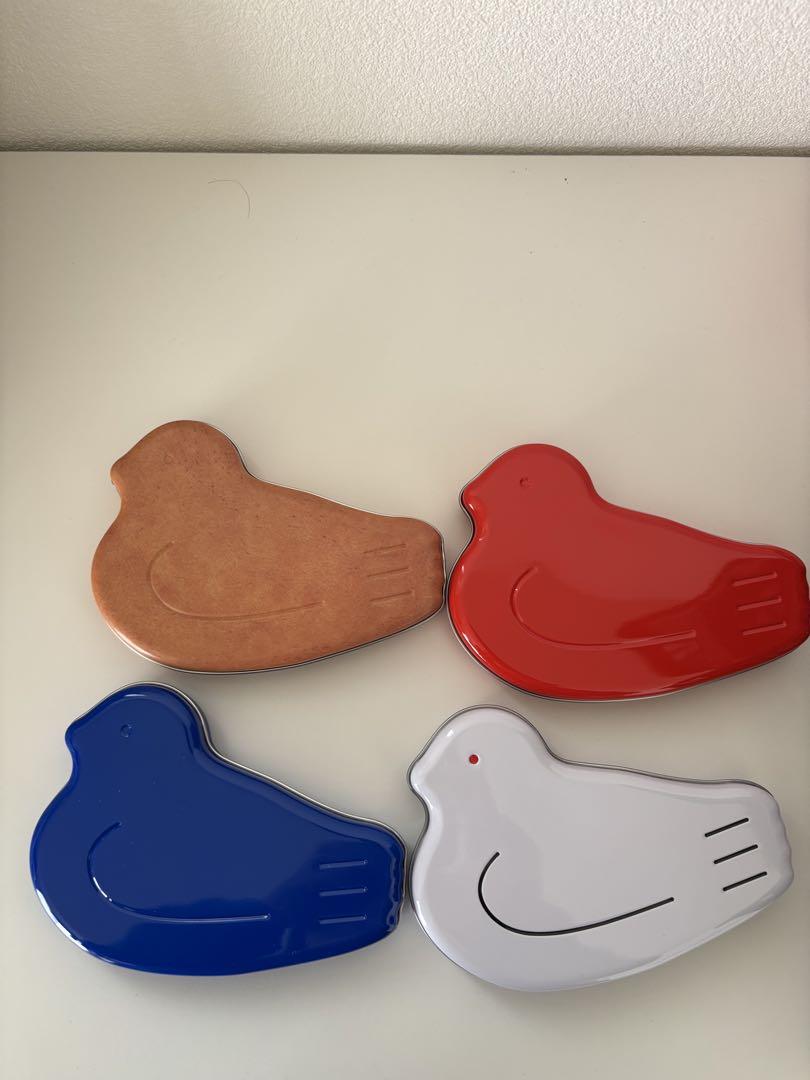 鳩の日　缶　4個×4箱　ティシュー　ティッシュ　ディズニー　エリエール　イーナ