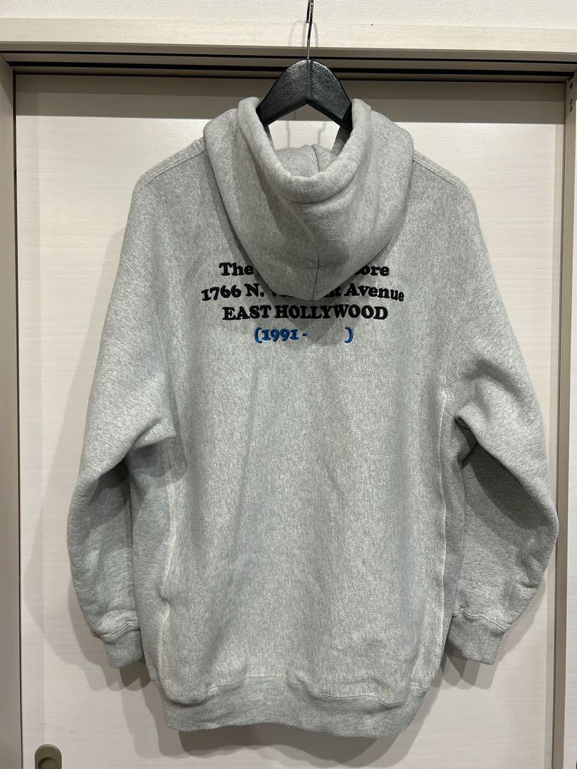 XLARGE × Champion グレー ジップアップパーカー L