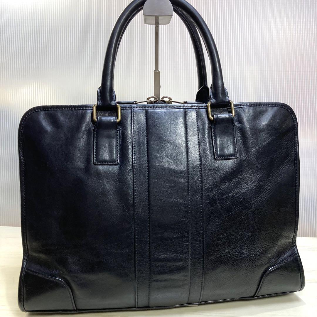 COACH　コーチ　ビジネスバッグ　ブリーフケース　ブラック　3層