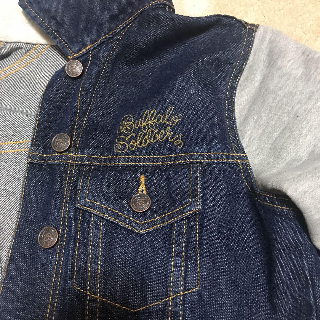 STUSSY ステューシー デニムジャケット Gジャン パーカー - メルカリ